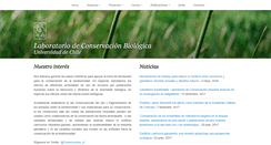 Desktop Screenshot of conservacion.cl