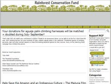 Tablet Screenshot of conservacion.org